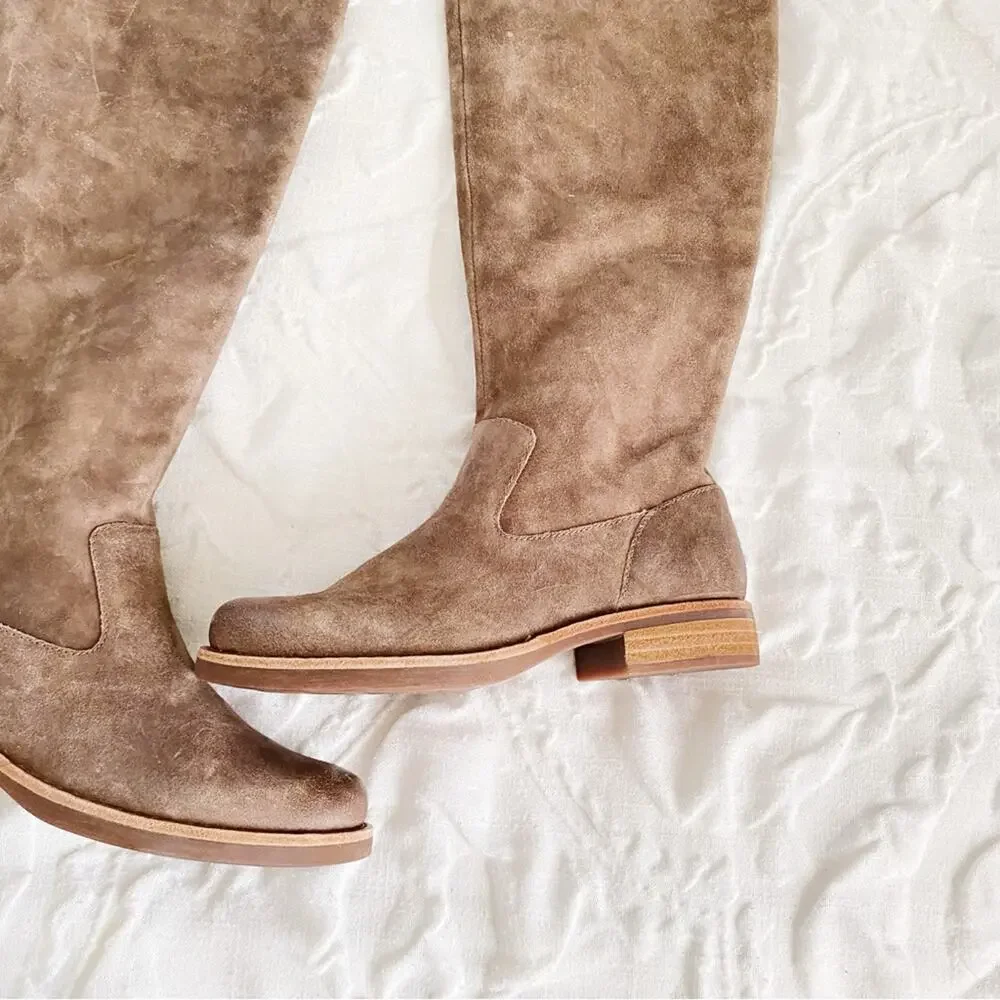 Kork Ease Addison Distressed Boots Size 6 New